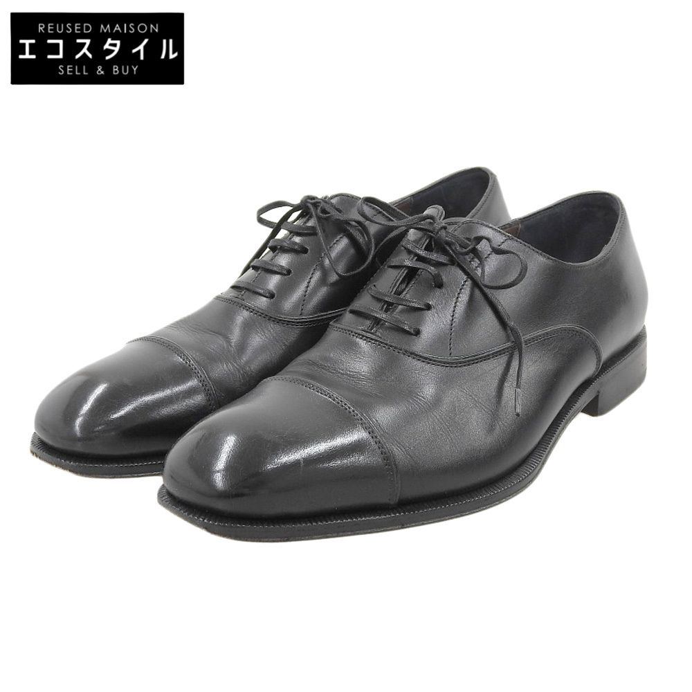 Salvatore Ferragamo サルヴァトーレフェラガモ ストレートチップ 5アイレット シューズ メンズ ブラック 6EE UG98779 6EE