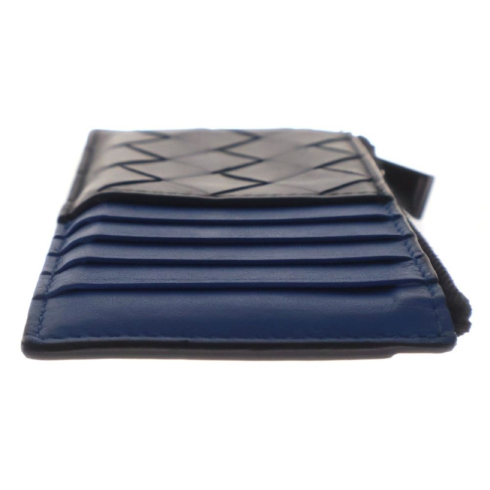 ボッテガヴェネタ Bottega Veneta カードケース イントレ ブルー