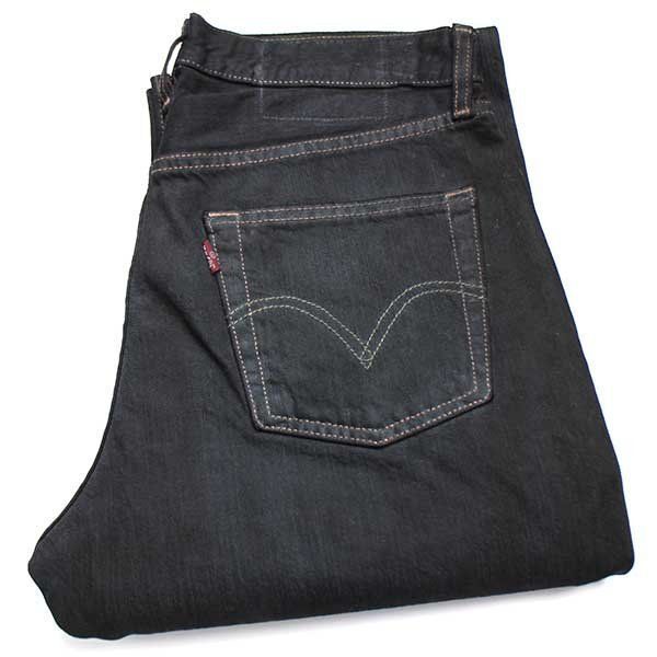 Levi'sリーバイス 514 ブラック デニムパンツ 後染め w36 L32☆SDP1546