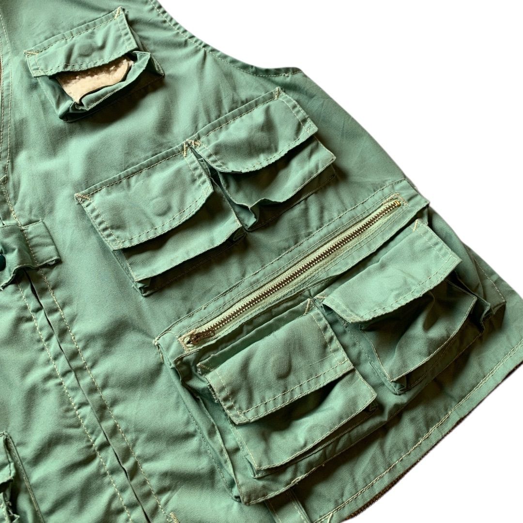 70s World Famous Fishing vest フィッシングベスト - メルカリ