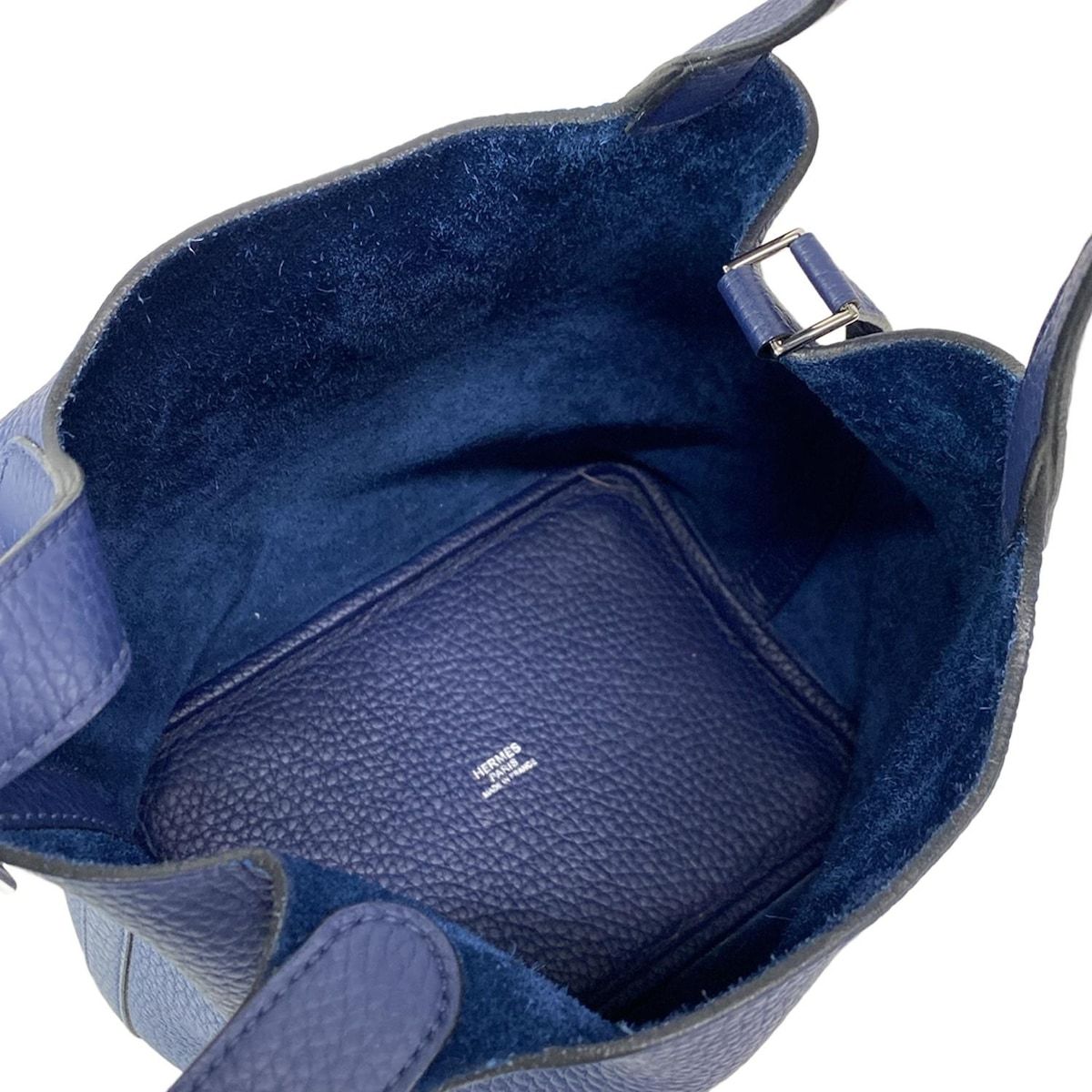 HERMES(エルメス) ハンドバッグ ピコタンロックPM ブルー