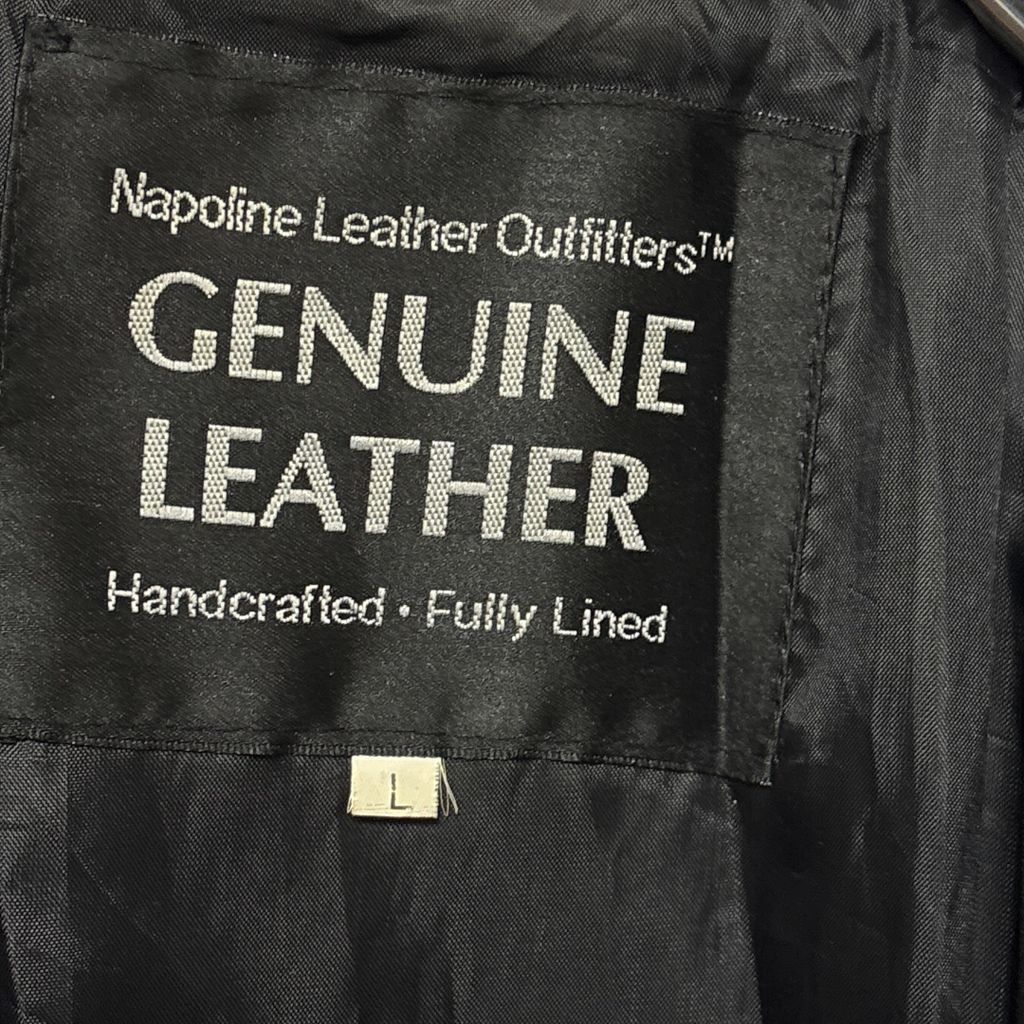 GENUINE LEATHER】 パッチワークレザージャケット S-2957 - メルカリ