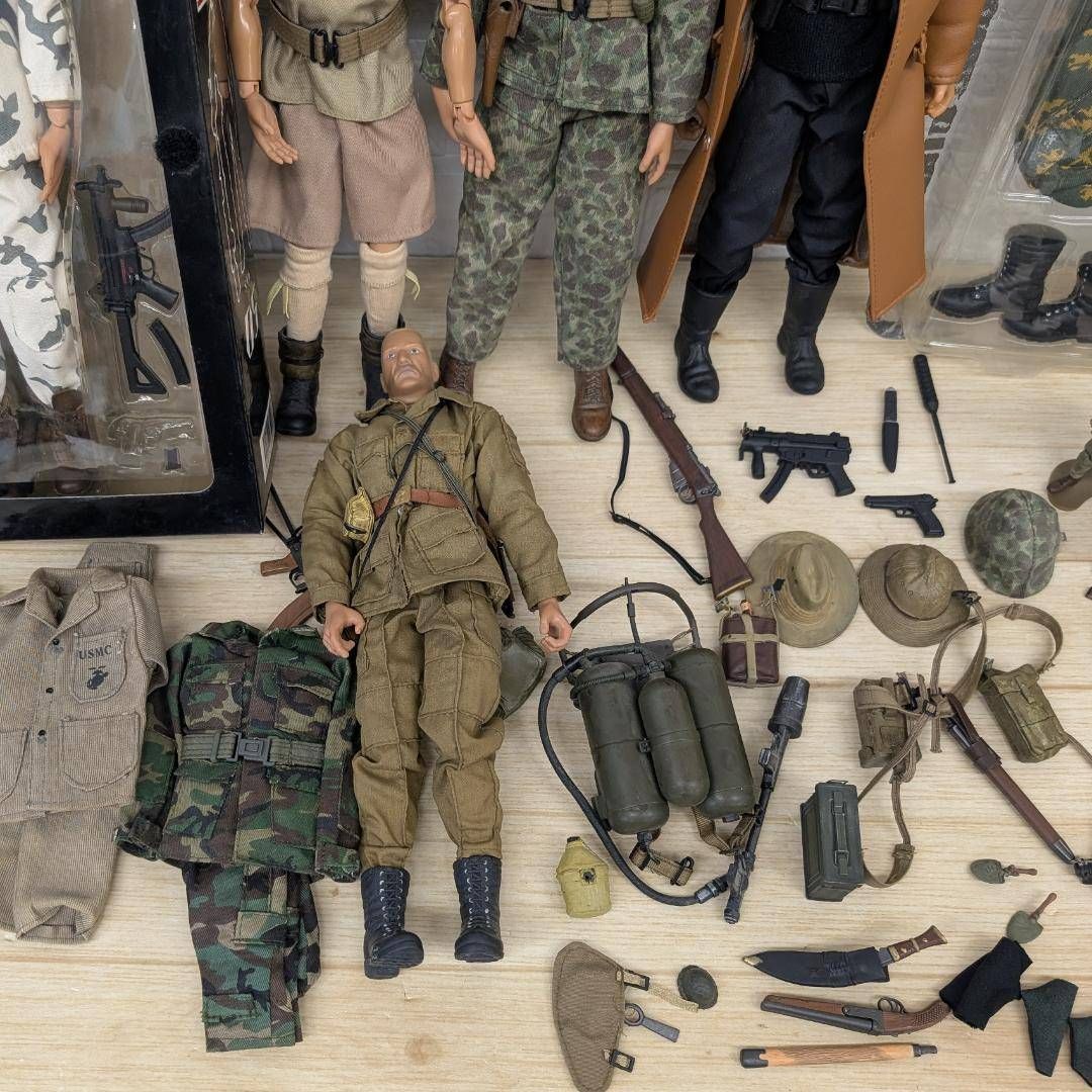 激レア ミリタリーフィギュア等 まとめ売り 当時もの 大量 - メルカリ
