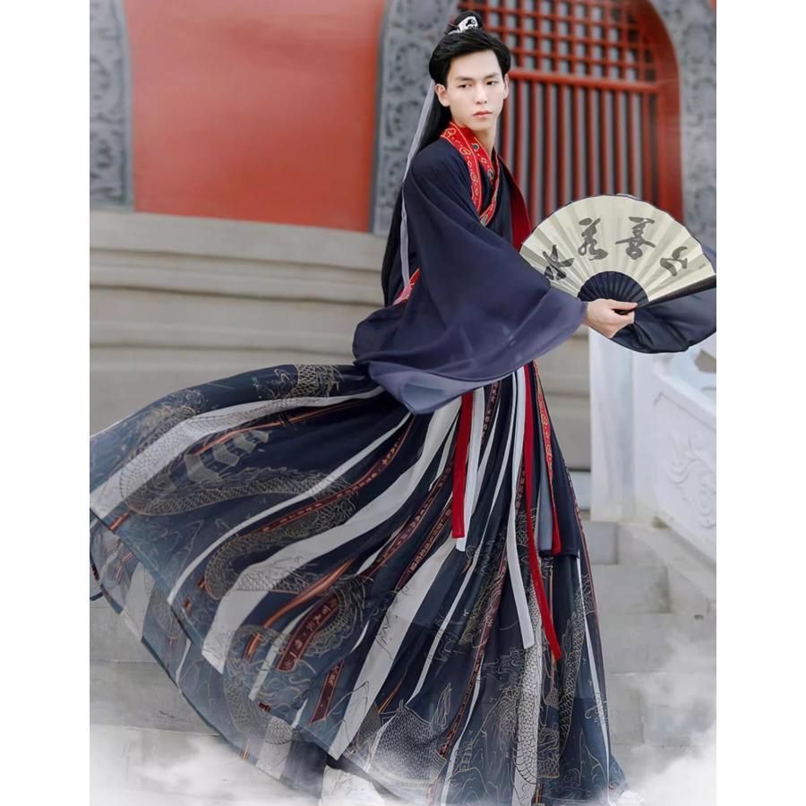 交差襟 中華衣装