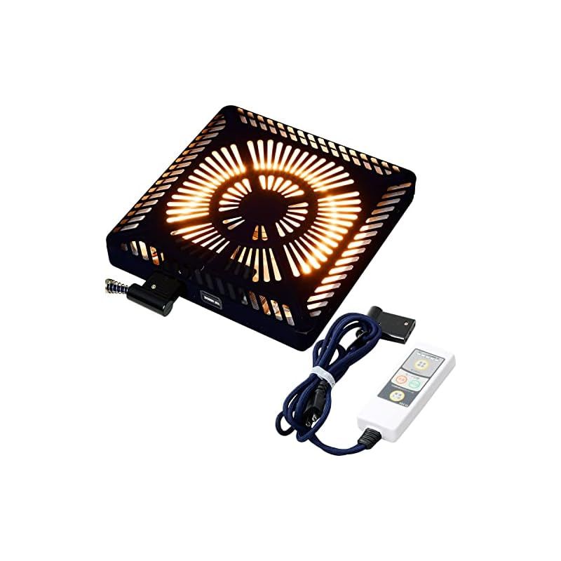 山善 こたつ用取替 ヒーターユニット 600W 速暖ヒーター エコタイプ ファン付き タイマー付き 薄型 YHF-HD605E 0