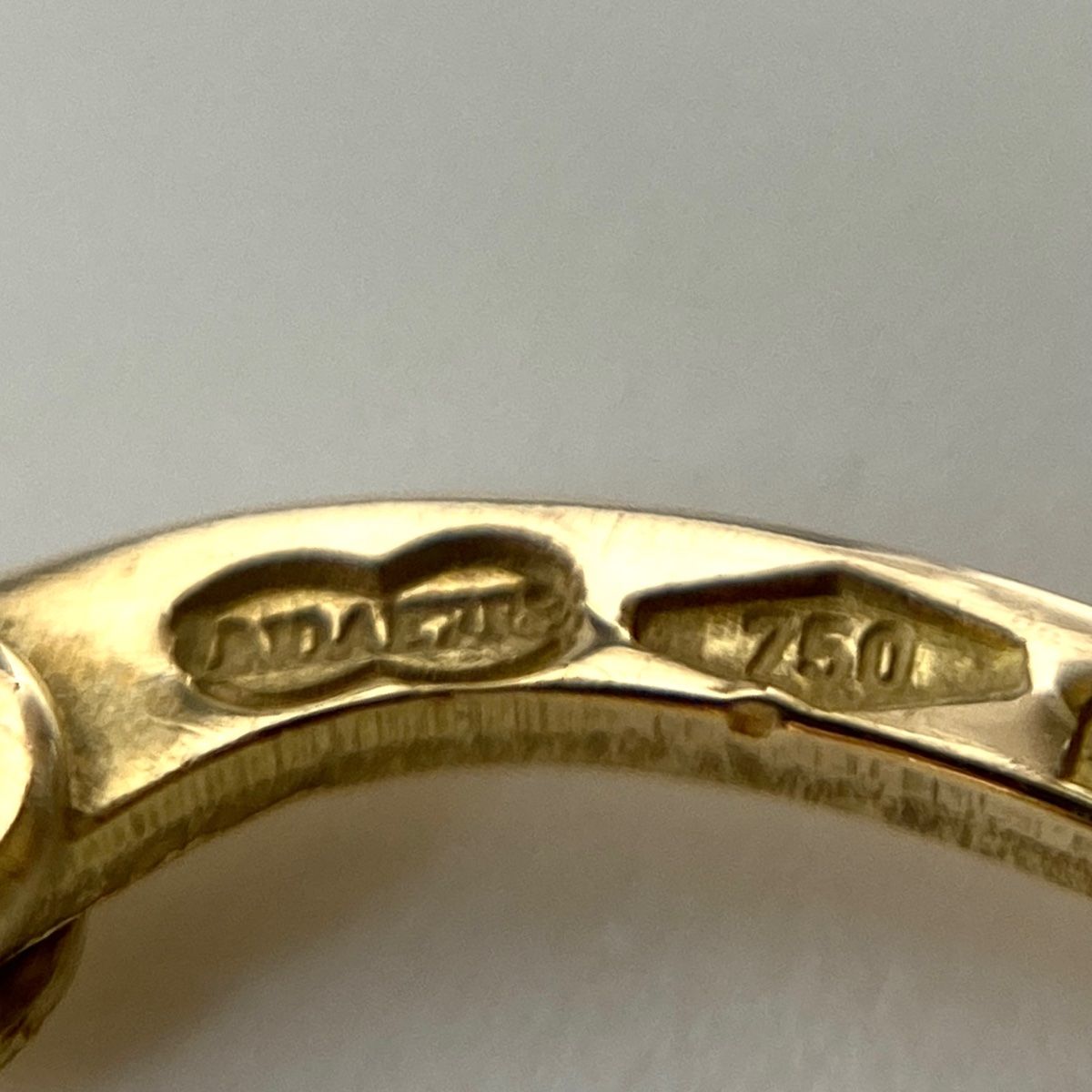 ウノアエレ UNOAERRE デザインピアス YG イエローゴールド ピアス 750  