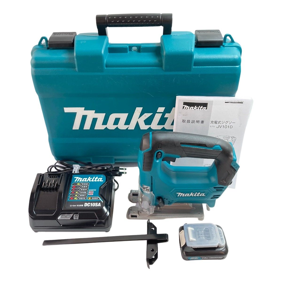 マキタ(Makita) 充電式ジグソー 10.8V 1.5Ah バッテリ・充電器・ケース