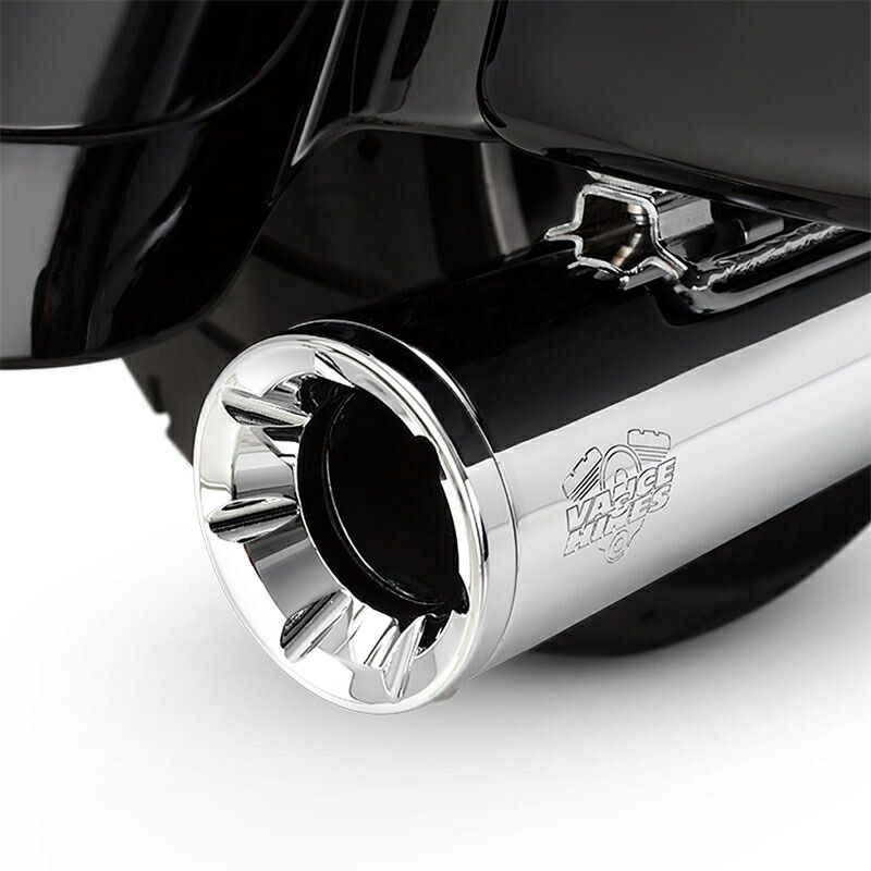 VANCE＆HINES ELIMINATOR 400 スリップオンマフラー 2017年以降ツーリング クローム BRIGHTFACE_UK
