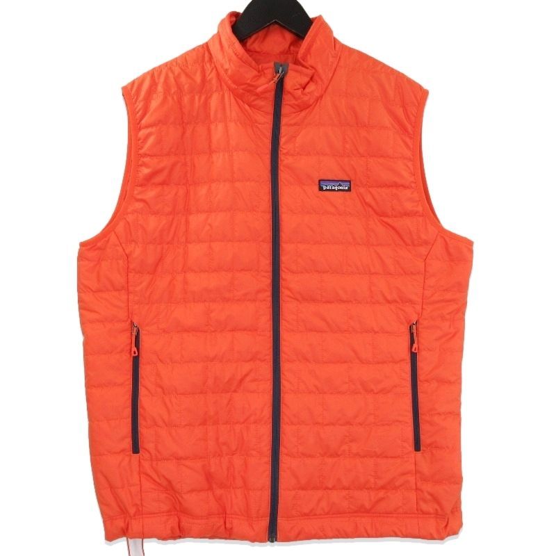 patagonia パタゴニア メンズ ナノ パフ ベスト 84242 プリマロフト オレンジ L71011146