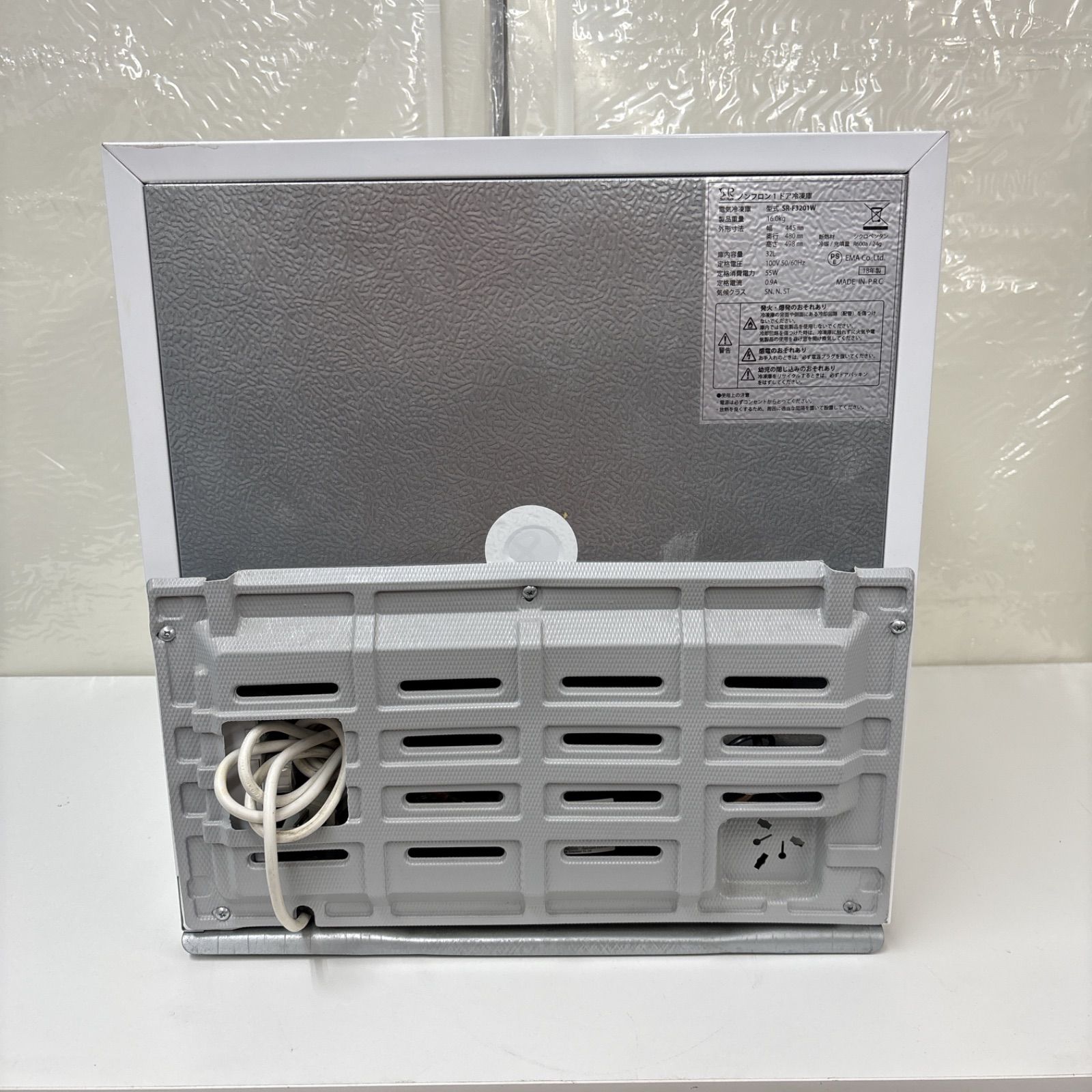 １ドア冷凍庫 32L