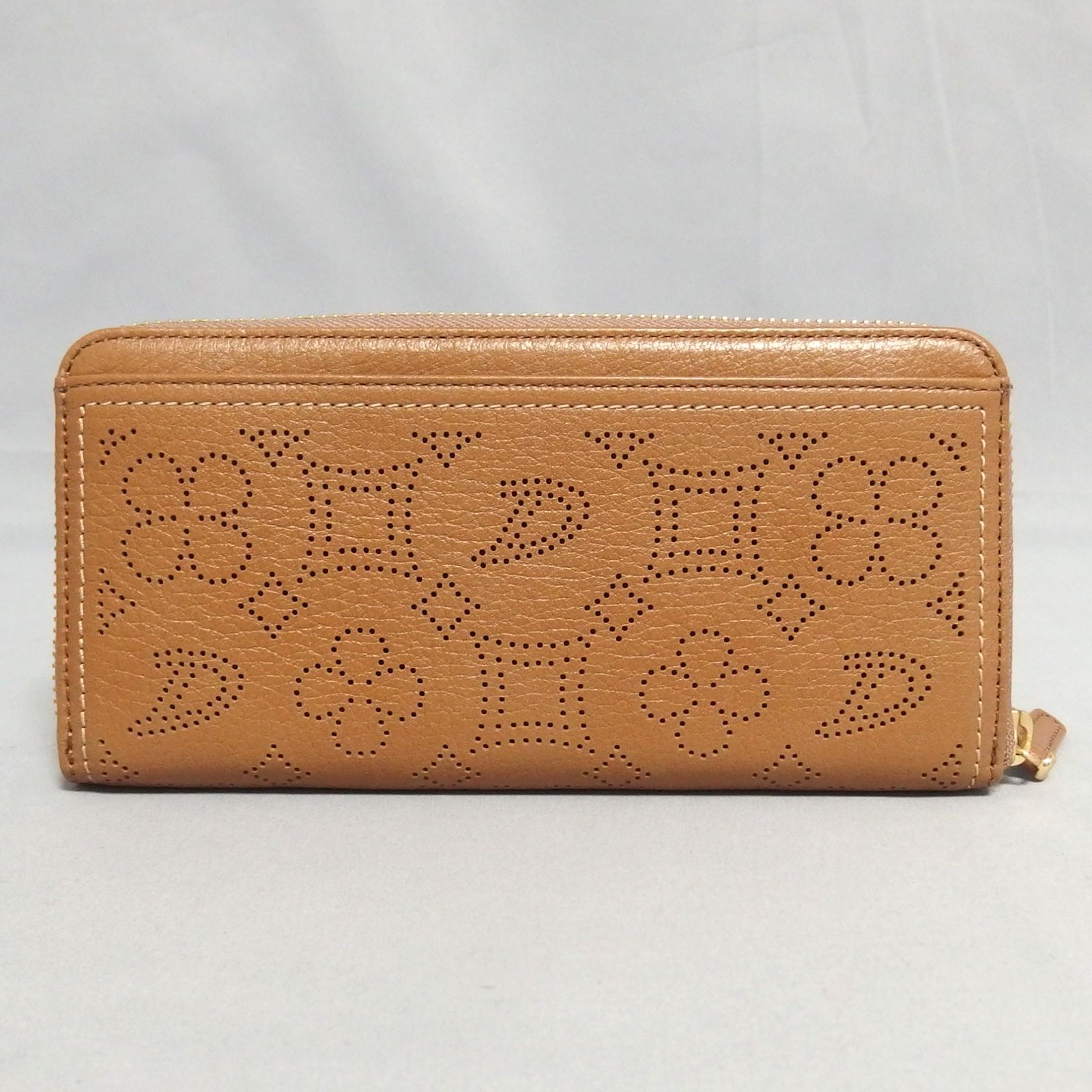 極美品☆Dakota ディクラッセ ラウンドファスナー 長財布 花 
