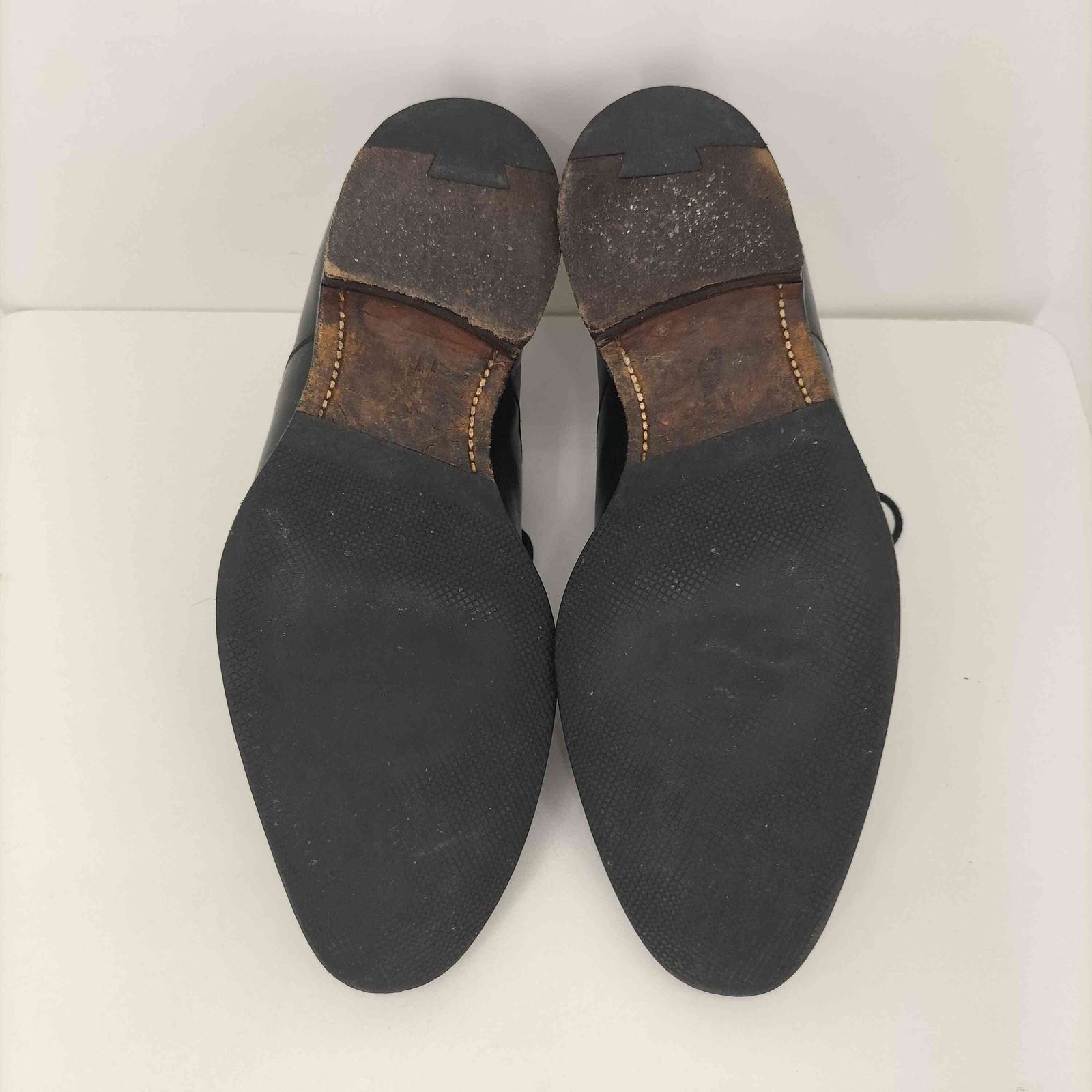 ユーズドフルギ USED古着 内羽根式 プレーントゥ 革靴 メンズ 9 - メルカリ