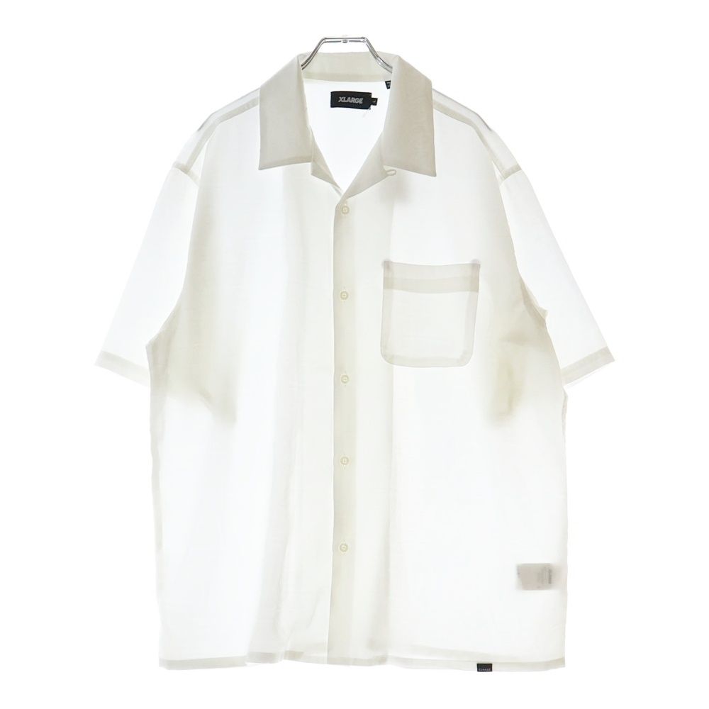 X-LARGE (エクストララージ) HAZE TAG JACQUARD S/S SHIRT ヘイズタグ