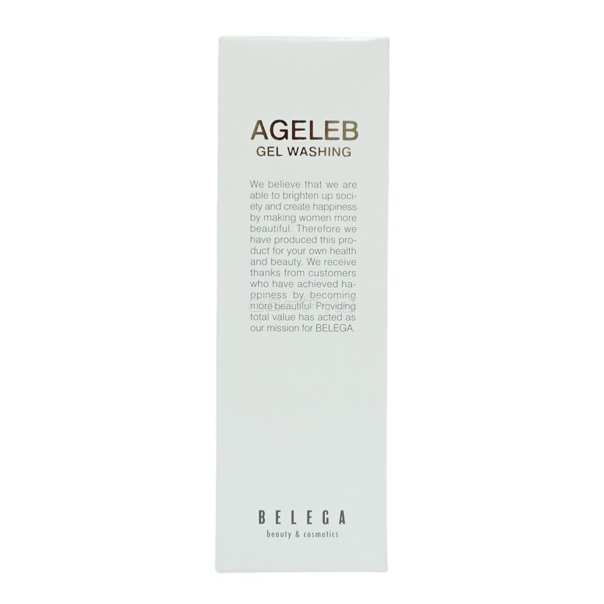 AGELEB ベレガ 洗顔料 BLGゲルウォッシング : 100g エイジェレブ - BLG 
