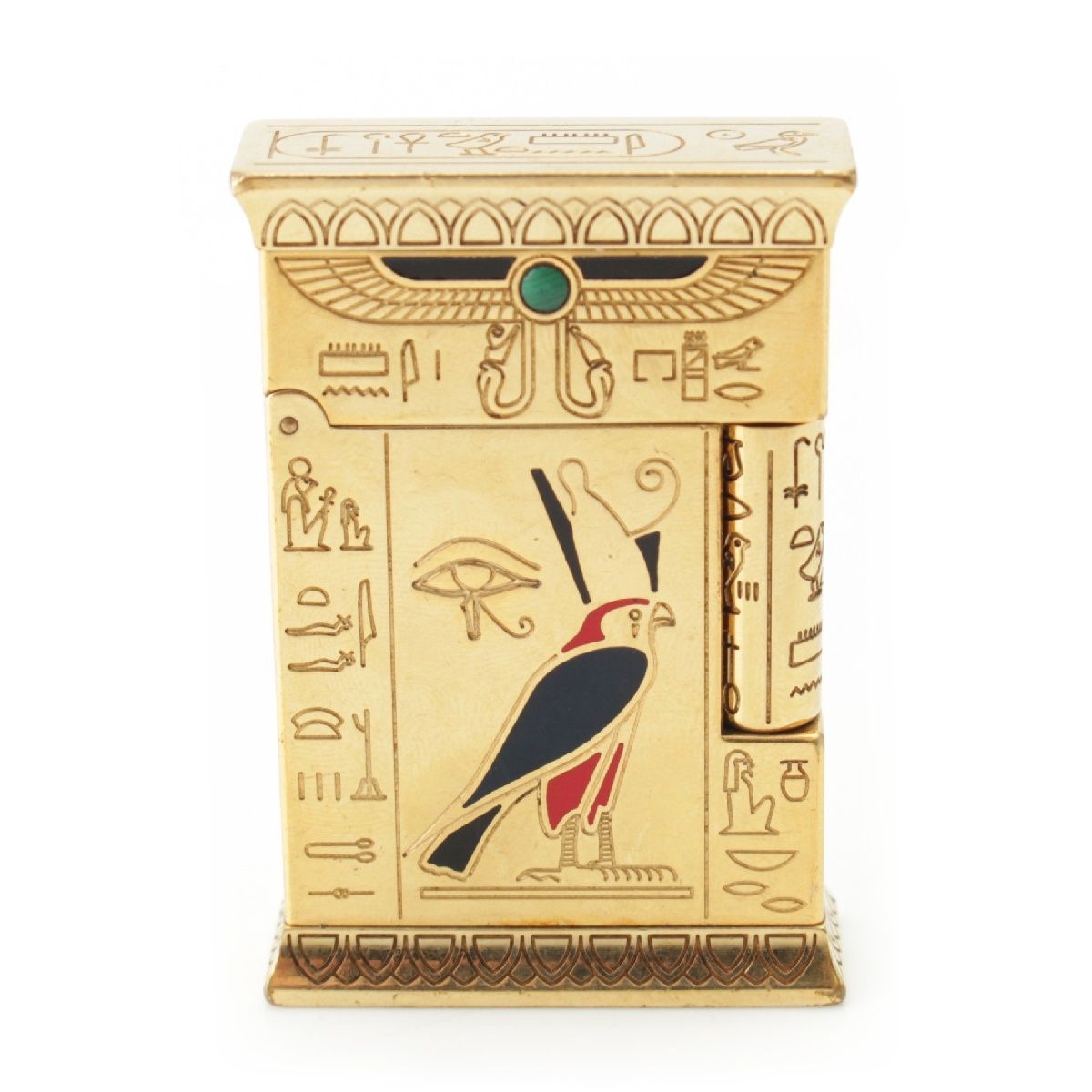 デュポン ギャッツビー GATSBY ファラオ PHARAOH 世界 2575本 壁画 ガス ライター 喫煙具 ゴールド