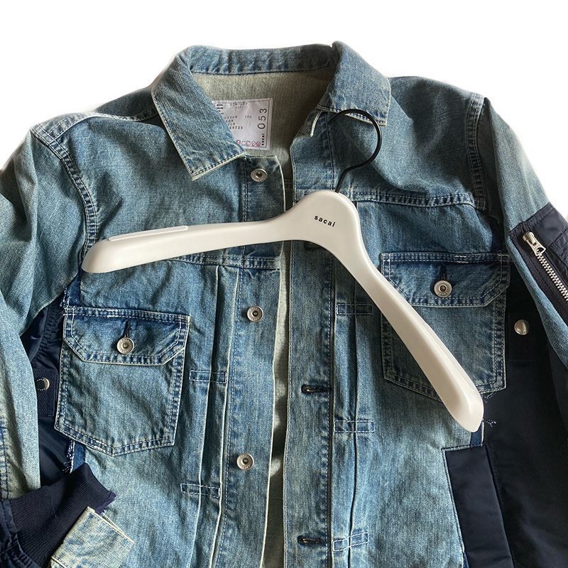 sacai サカイ デニム×ナイロン Twill ジャケット SCM053 メンズ 451