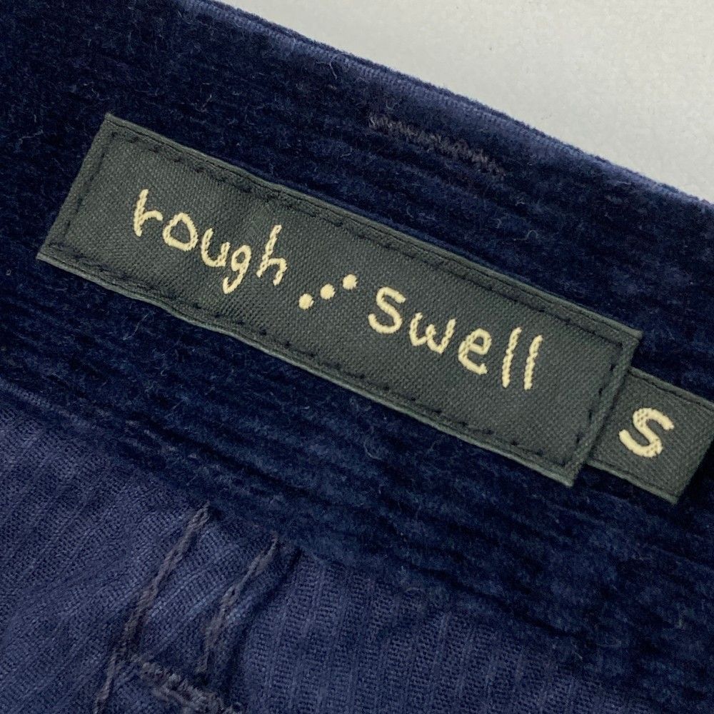 サイズ：S ROUGH&SWELL ラフアンドスウェル 2023年モデル コーディロイパンツ  ネイビー系 [240101346624] ゴルフウェア メンズ ストスト サイズ：S ROUGH&SWELL ラフアンドスウェル 2023年モデル