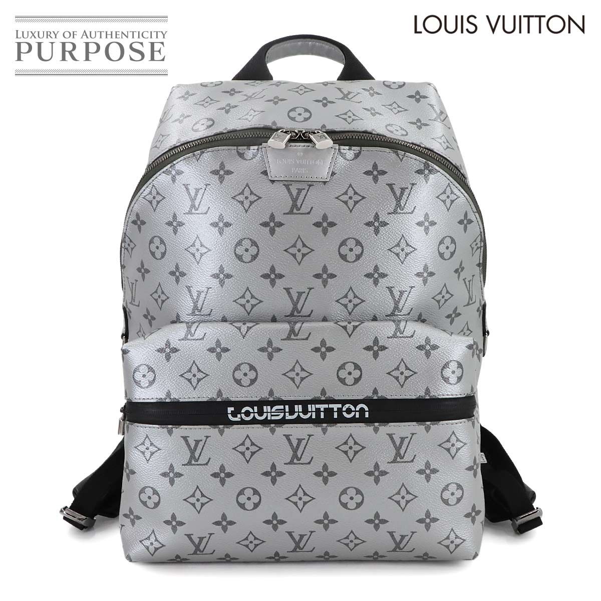 ルイ ヴィトン LOUIS VUITTON モノグラム リフレクト アポロ バックパック リュックサック シルバー ブラック M43845 90294384