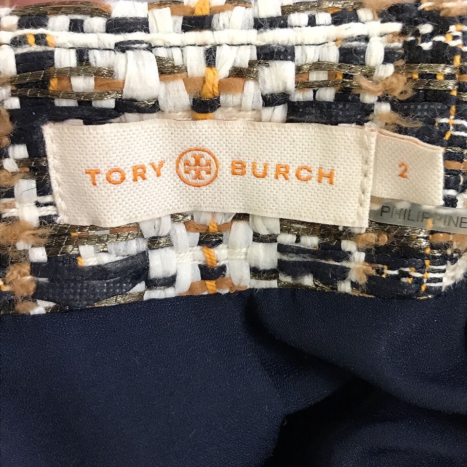 トリーバーチ　ツイードジャケット 中古・古着通販】TORY BURCH (トリーバーチ) ツイードジャケット