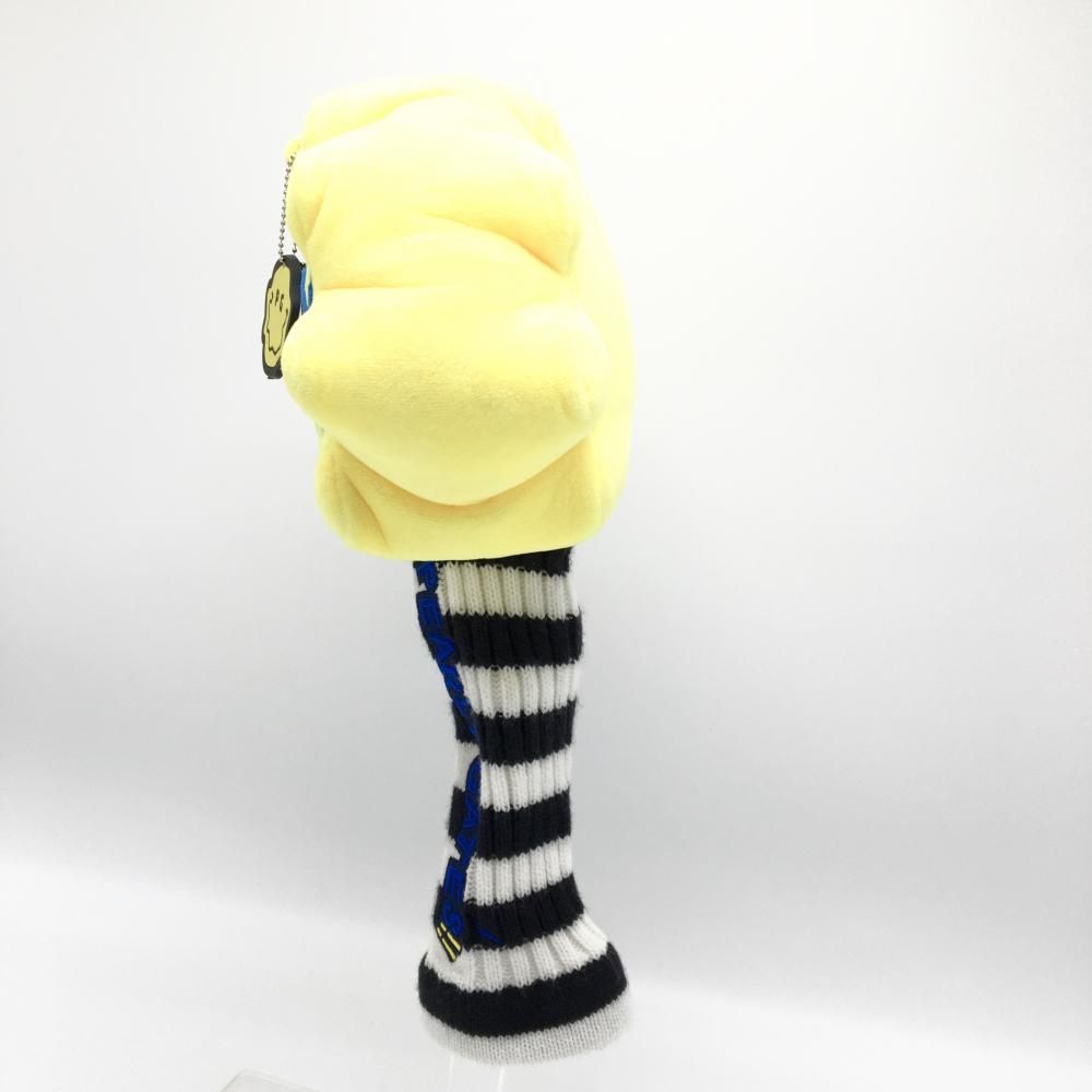 超 パーリーゲイツ ヘッドカバー FW イエロー×黒 OMG トケニコ フェアウェイウッドゴルフ PEARLY GATES