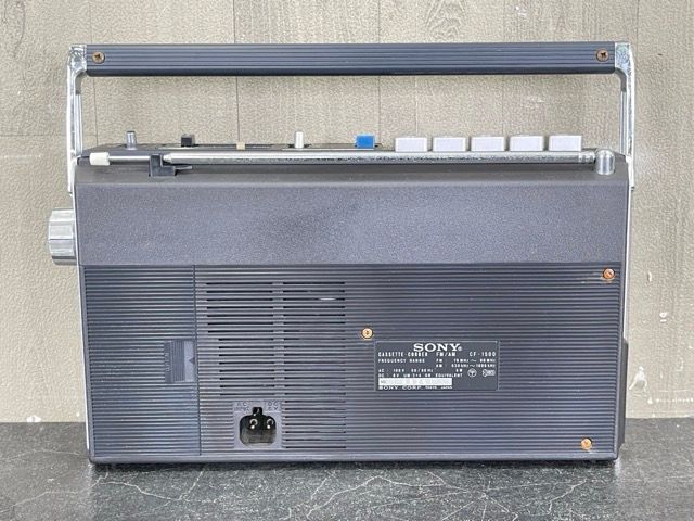 ラジオカセット 【中古】ジャンク SONY ソニー カセットコーダー