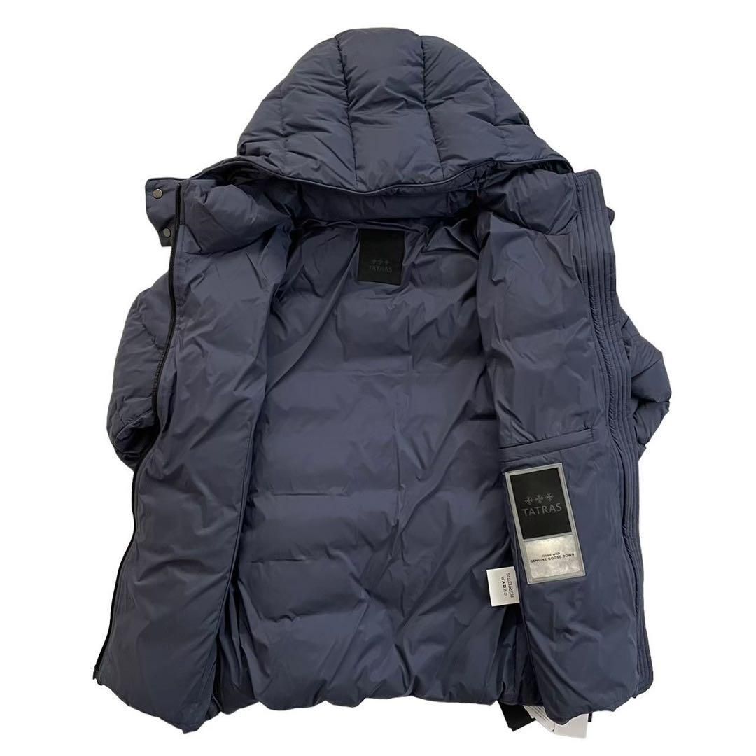 未使用 TATRAS タトラス マットナイロンストレッチダウン ダウン 