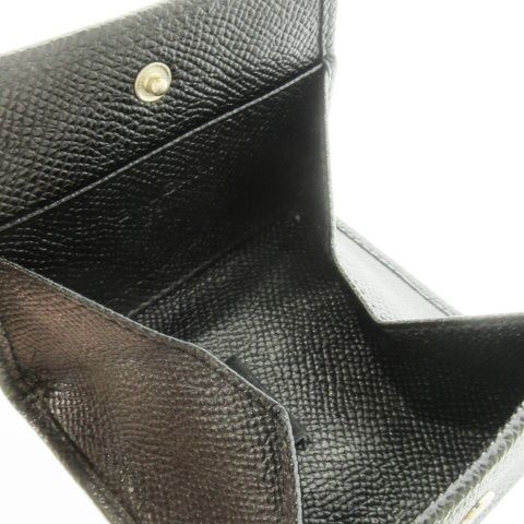 美品。BVLGARI ブルガリ コインケース 小銭入れ レザー ブラック Brandol / BVLGARI ブルガリ 小銭入れ レザー フラグメント
