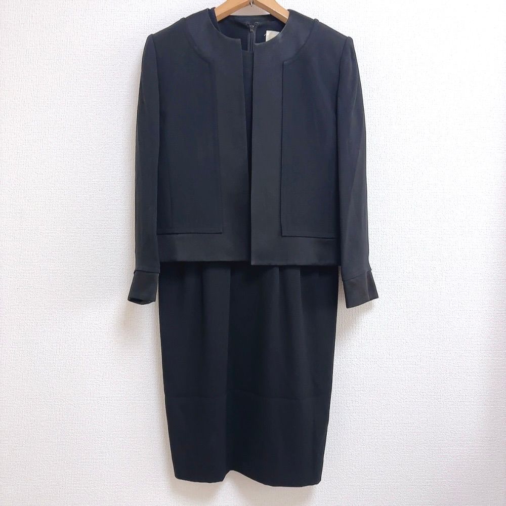 ニナリッチ NINA RICCI ワンピース スーツ フォーマル ブラック 7サイズ 955826