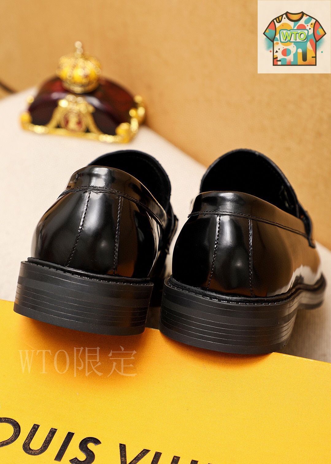 ルイ・ヴィトン レジャー レザーシューズ02 - メルカリ