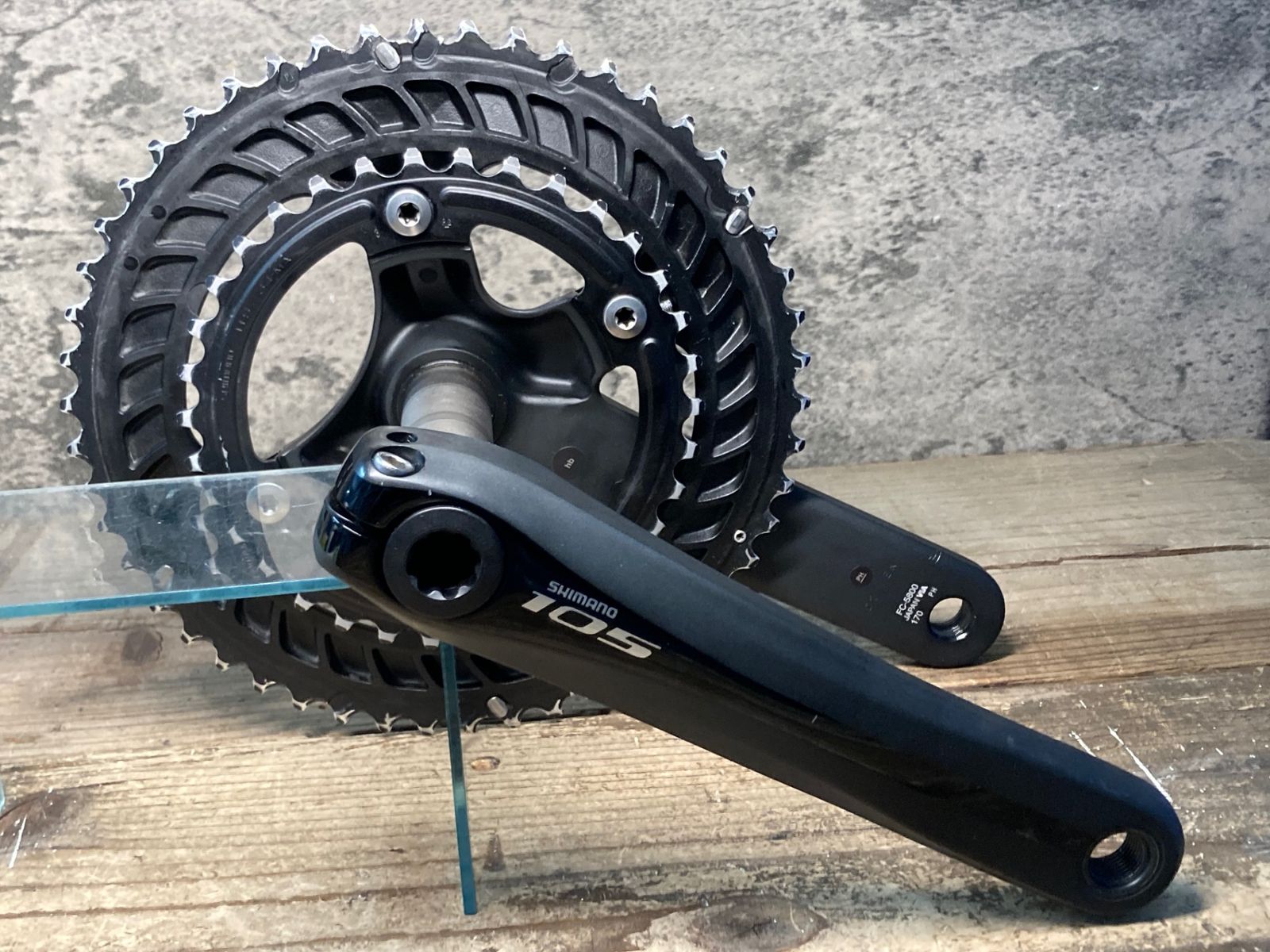 JD244 シマノ SHIMANO 105 FC-5800 クランクセット 170mm 50/34T