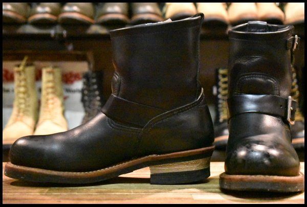 REDWINGレッドウイング 2976 7.5Dショートエンジニアブーツ 廃盤 RED WING ショート 2976 エンジニアブーツ 7.5D - メルカリ
