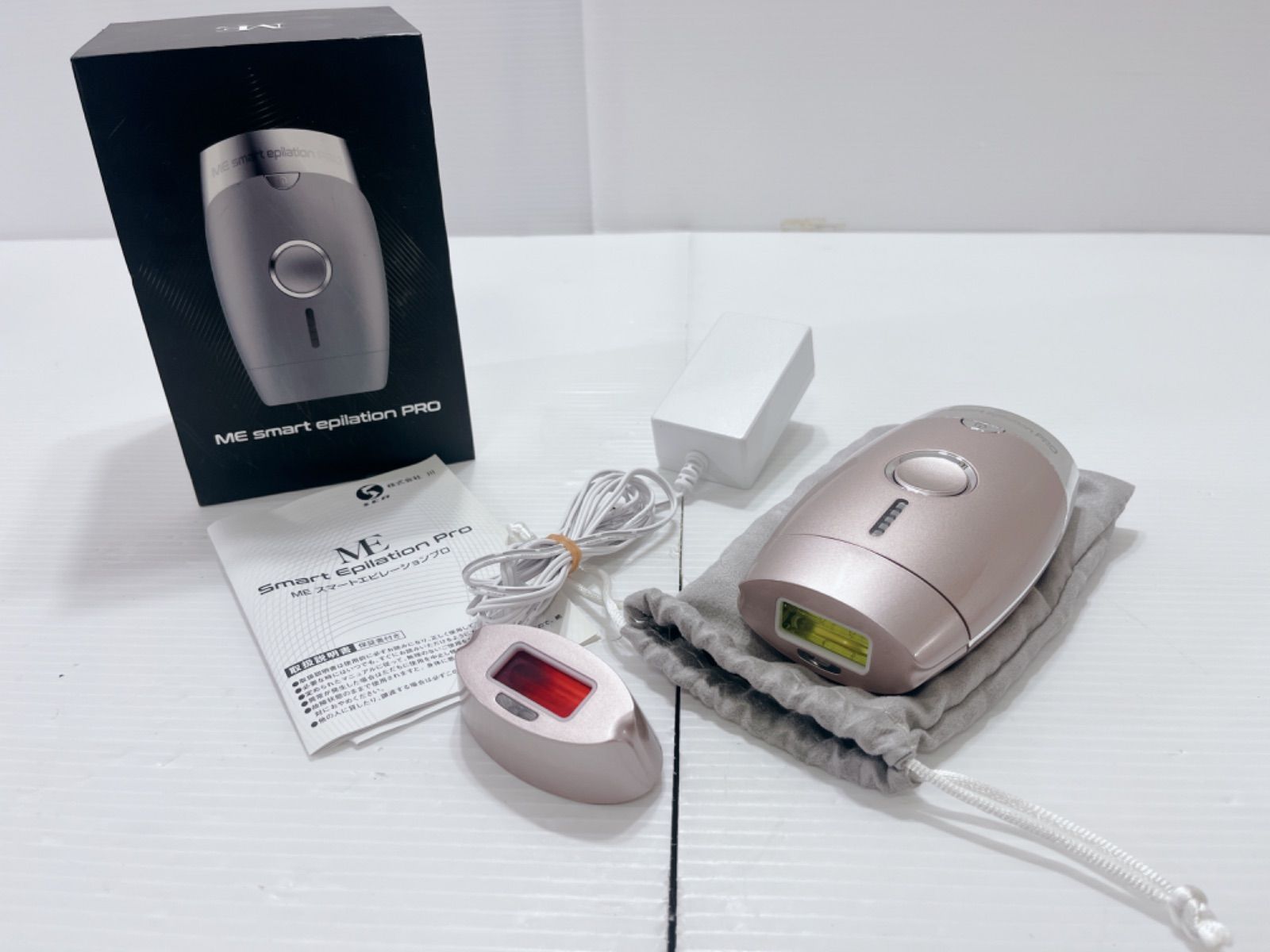 ME smart epilation pro 脱毛器 光美容器 - ボディ・フェイスケア