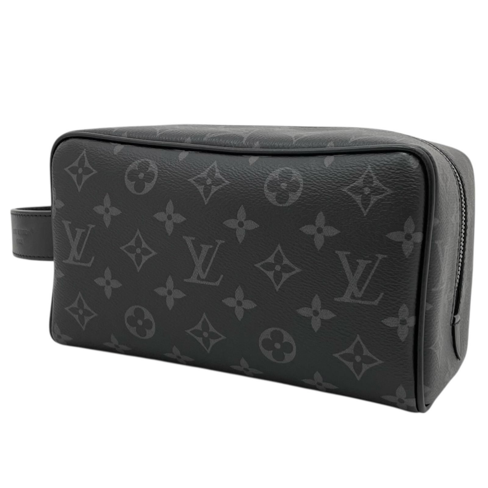 LOUIS VUITTON | ルイ ヴィトン ロッカー ドップ･キット モノグラム エクリプス リストポーチ M83113 ブラック 尾張小牧店