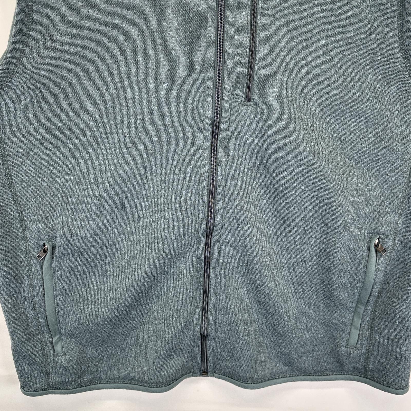 古着 パタゴニア patagonia ベターセーター フルジップ ワンポイントロゴ 大きいサイズ フリース ニット XXL  ブラック メンズ patagonia 古着 パタゴニア ベターセーター フルジップ ワン