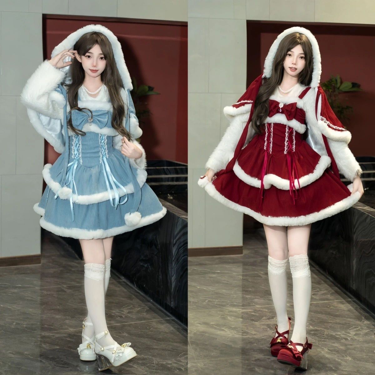 新年＆クリスマス用 収腰ドレス