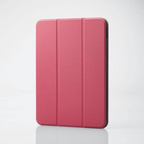 エレコム iPad 10.9 第10世代 (2022年) ケース カバー フラップケースオートスリープ/ウェイク対応 ピンク TB-A22RSAPN 