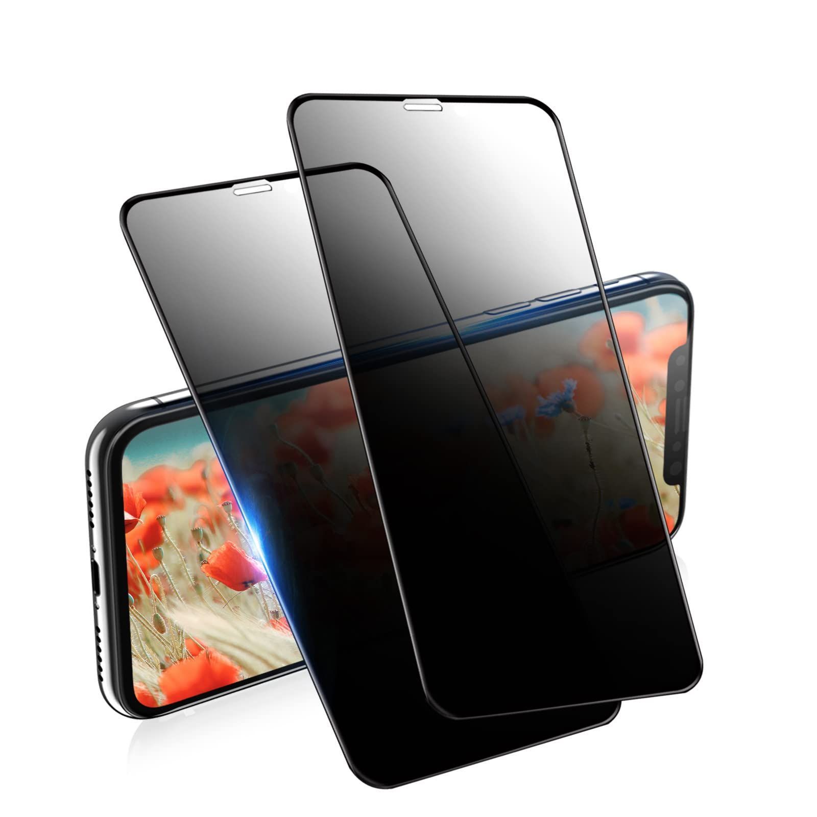 【在庫処分】【5.8インチ/プライバシーフィルム/2枚セット】 液晶保護フィルム 強化ガラス 用 X/Xs/11Pro iphone 保護シート 保護フィルム 覗き防止 アイフォンXs のぞき見防止 ガラスフィルム ガ