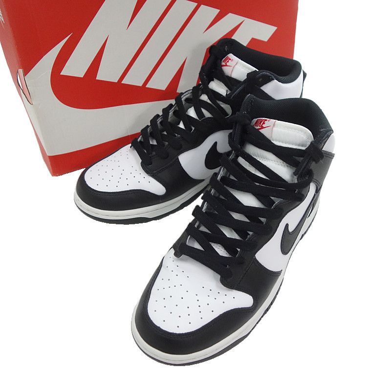 Nike Dunk ハイカットシューズ ホワイト/ブラック NIKE公式】ダンク HIGH 'Black and White' (DD1399-103 / NIKE