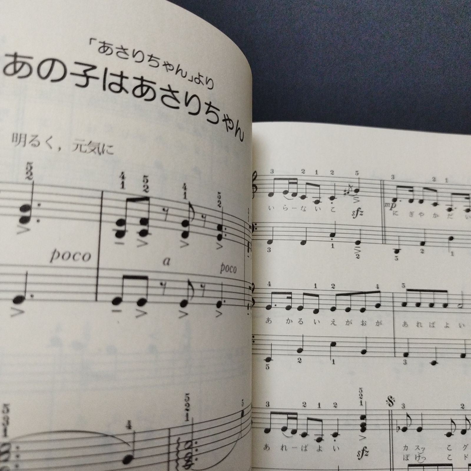 アニメ・ピアノ名曲集 ワイワイ・アラレちゃん 1982年発行 楽譜