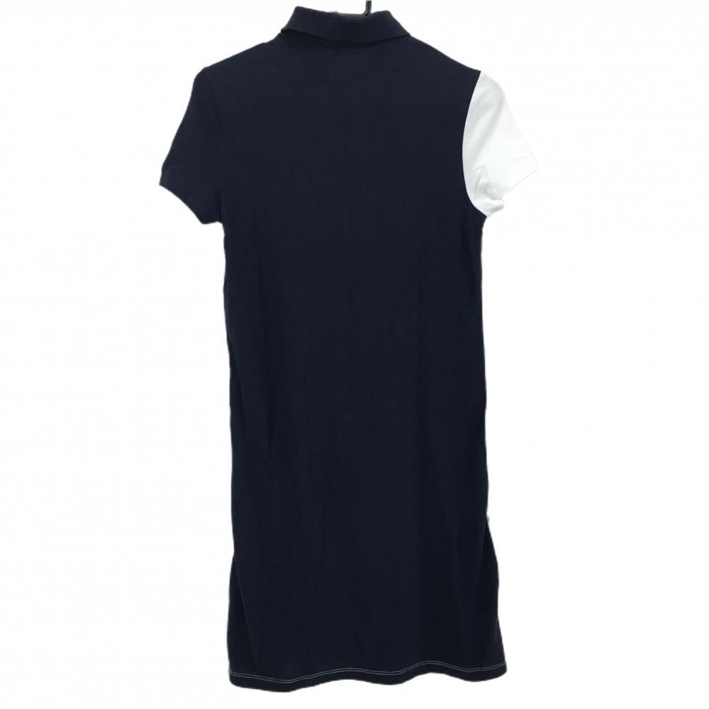 Tommy Hilfiger ポロワンピース ネイビー/グレー トミー ヒルフィガー TOMMY HILFIGER スポーティプリーツノースリーブ