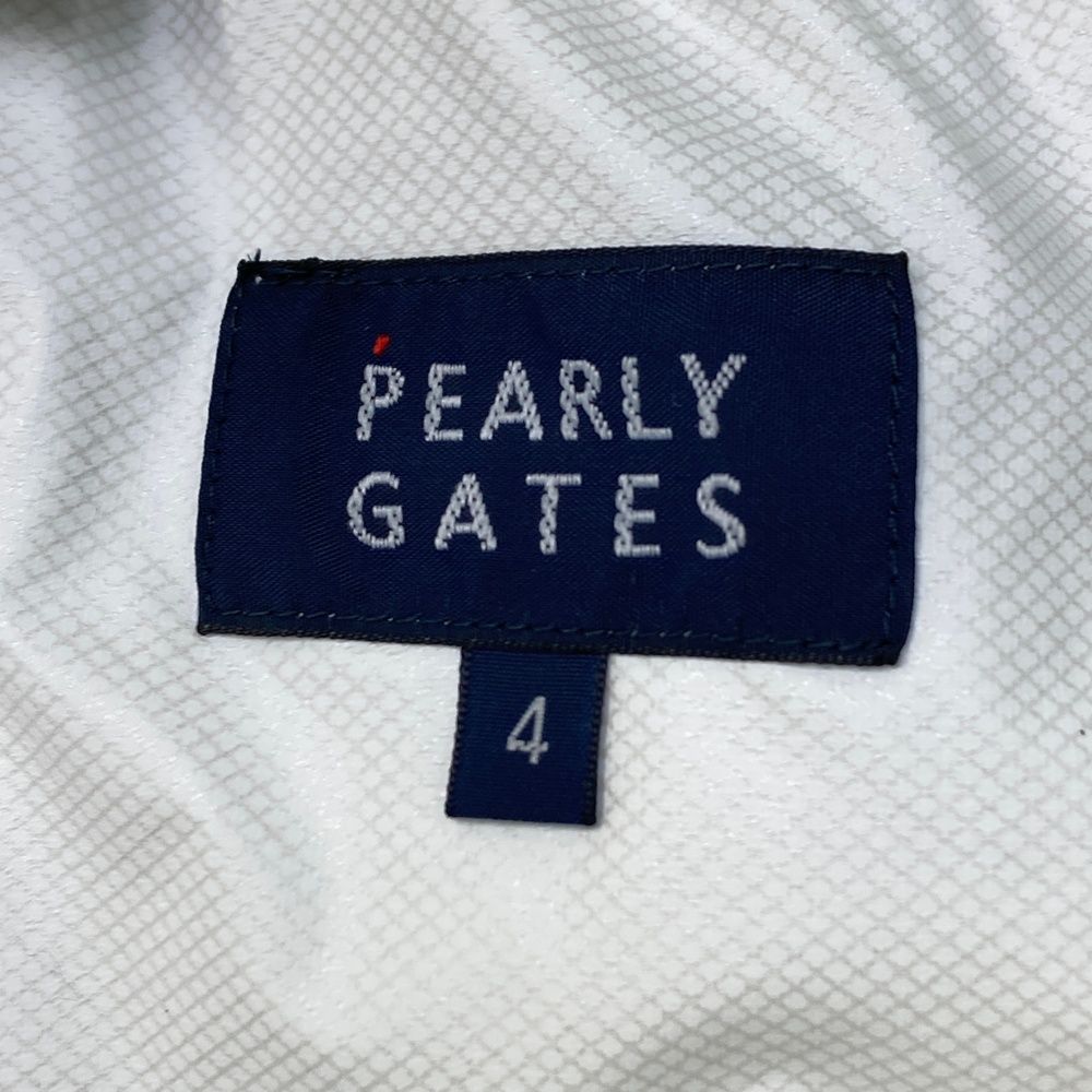 サイズ：4 PEARLY GATES パーリーゲイツ レインパンツ ホワイト