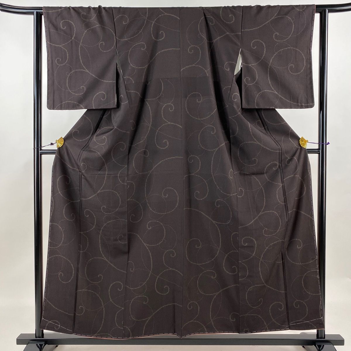 結城紬 名品 157cm 64cm 正絹