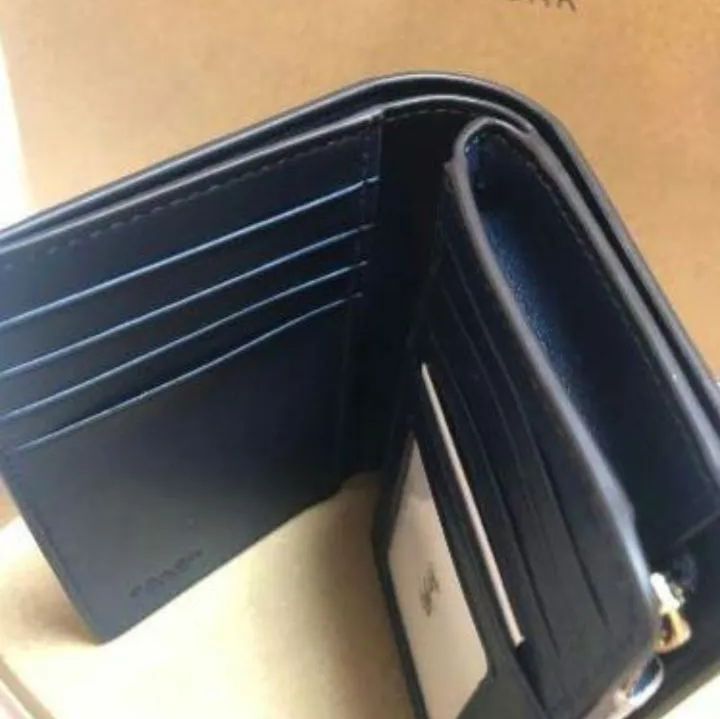 ✳️ Sale 匿名配送 新品 ✳️ COACH コーチ ネイビー 財布