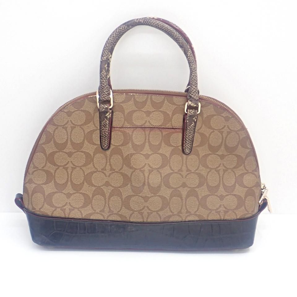 【美品】COACH コーチ ショルダーバッグ 2way パイソン レザー COACH パイソン 2wayショルダーバッグ（COACH - COACH 2WAY
