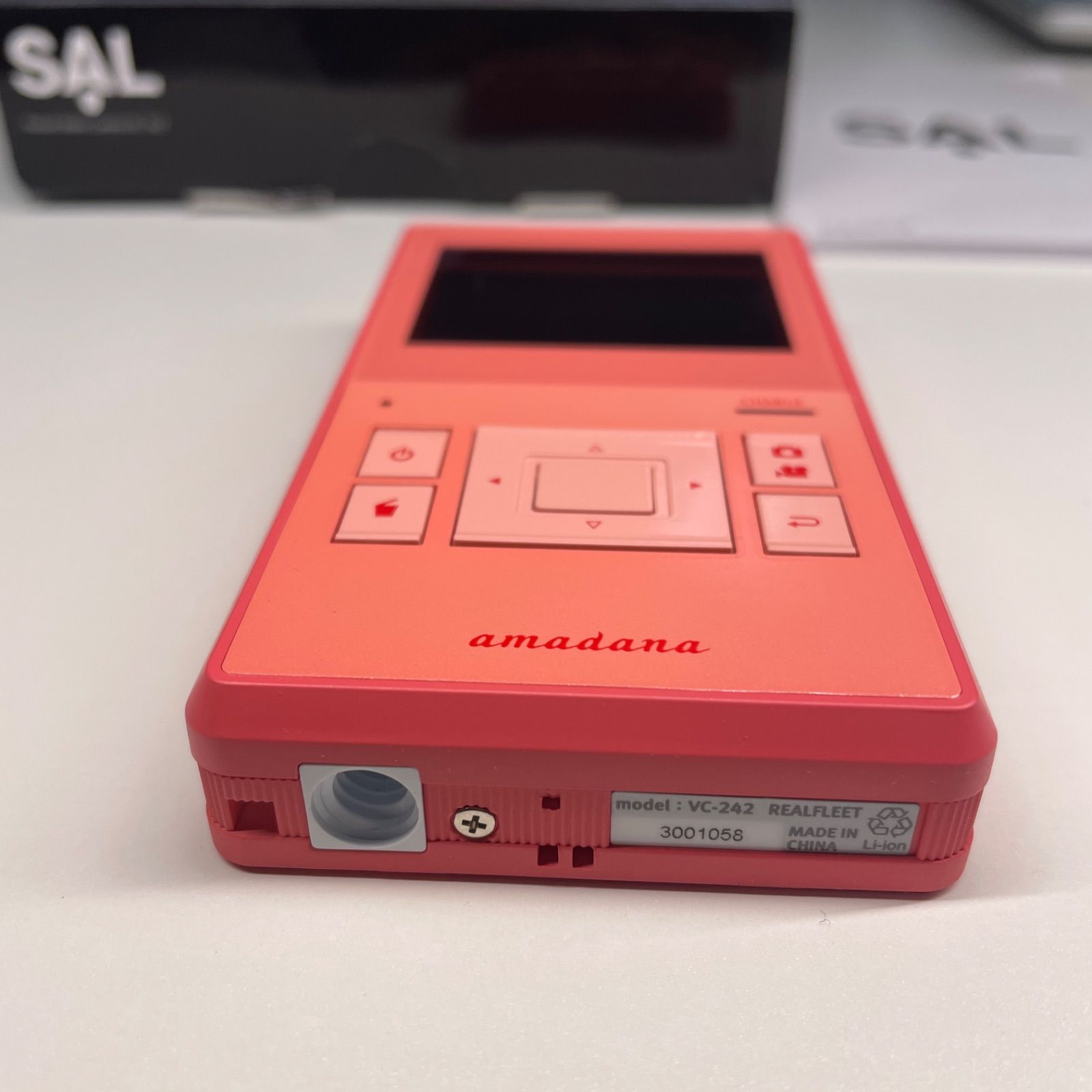 SAL amadana poket video camera VC-242 ポケットビデオカメラ