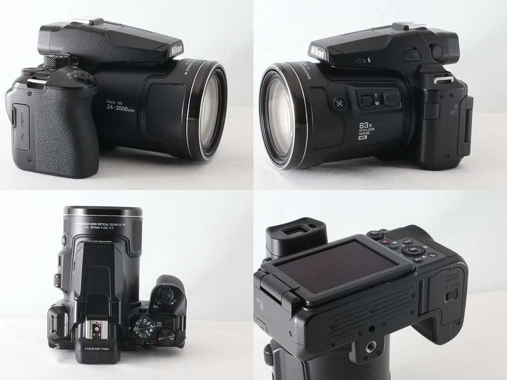 ニコン Nikon COOLPIX P950 ブラック 付属品満載 元箱 カメラ レンズ