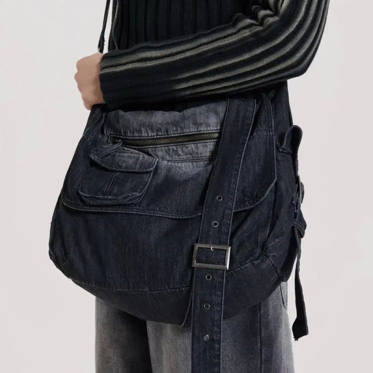 JADED LONDON ステラデニム メッセンジャー バッグ 新品 ◇関税送料込◇JADED LONDON◇ステラデニムメッセンジャーバッグ