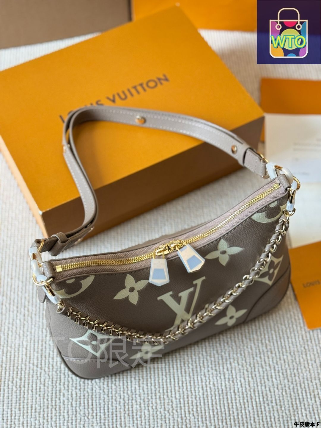 今日特価】LV Boulogne ブローニュ ポストマンバッグ（牛角包