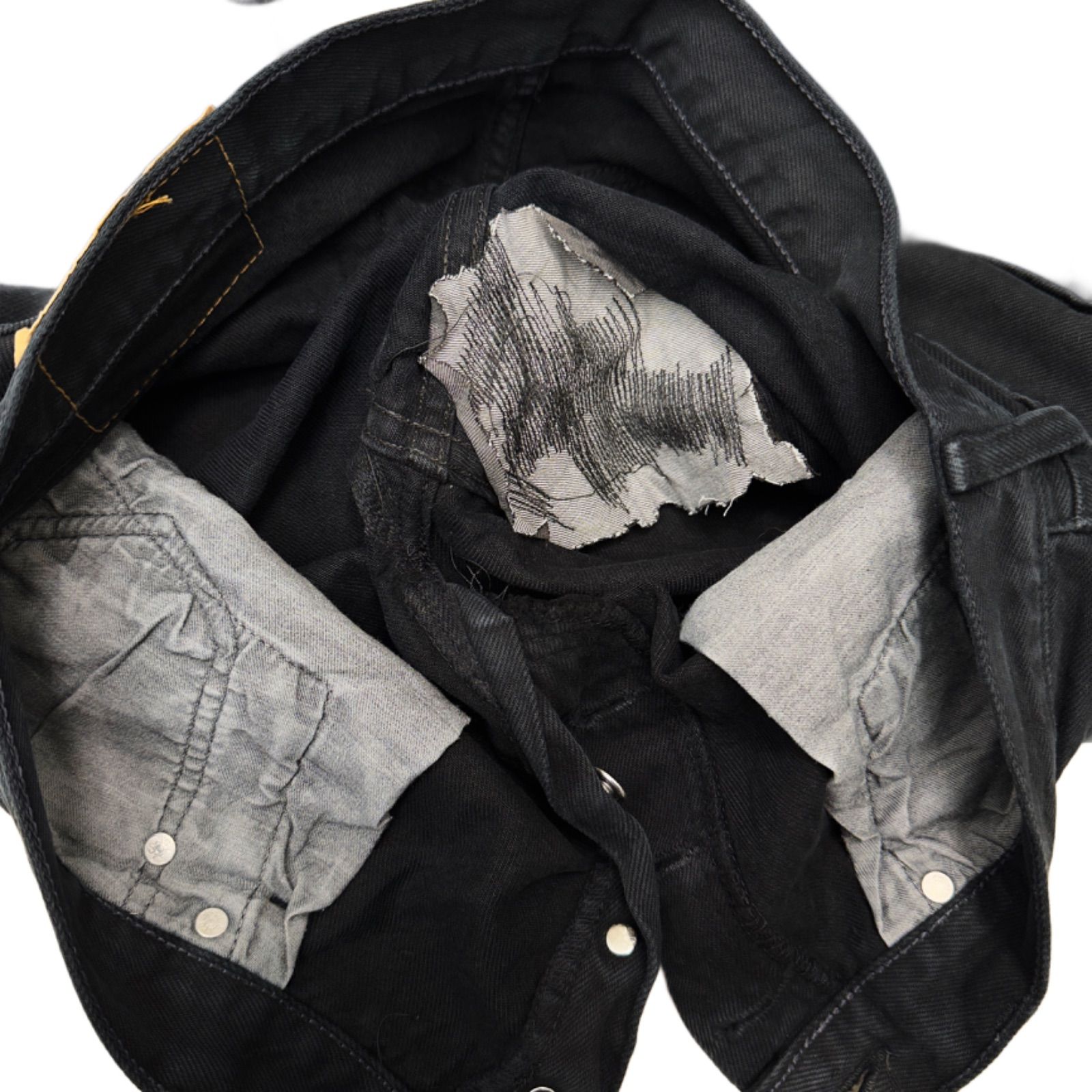 リーバイス 501 ブラックデニム W33 L34 デニム Denim ストレート 