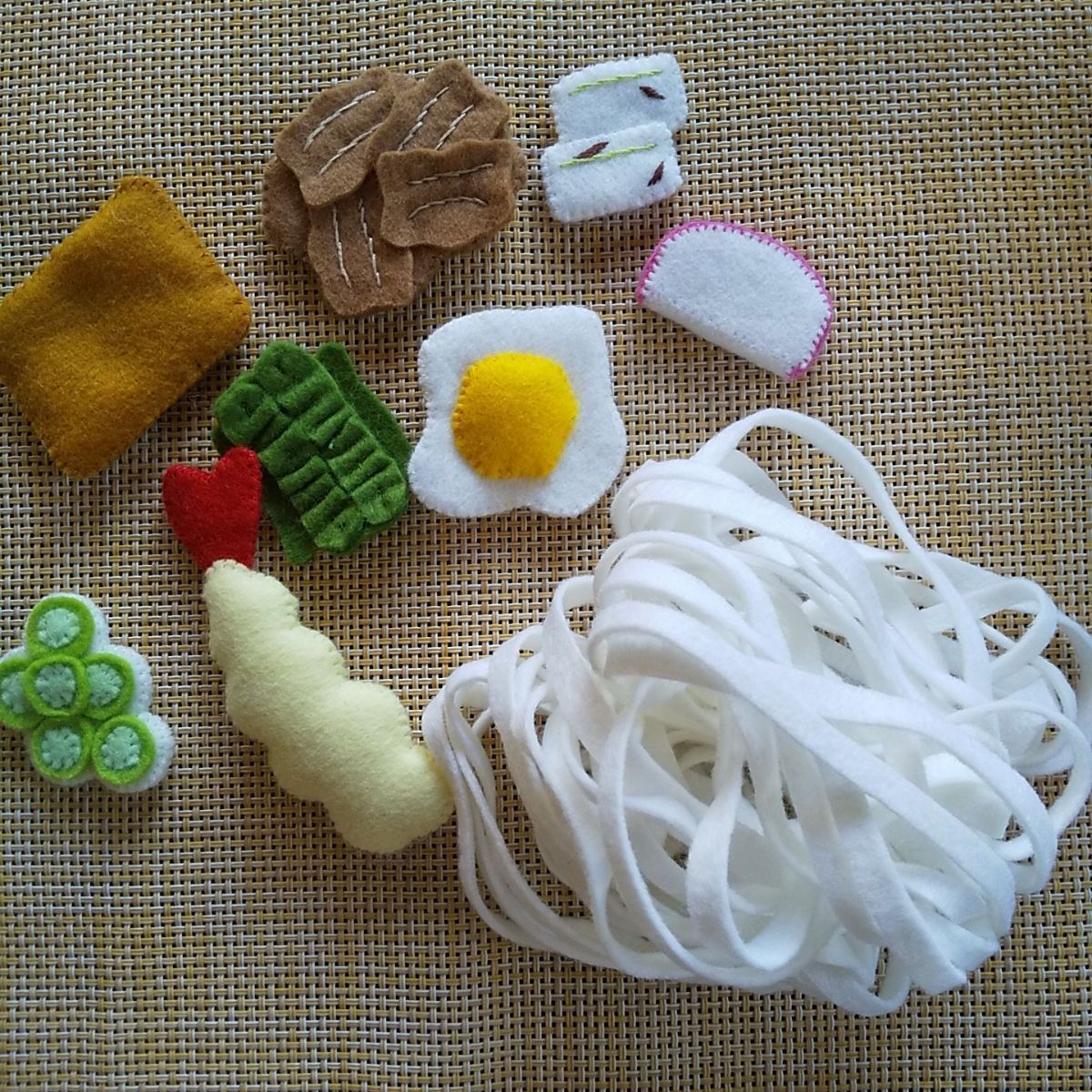 フェルトままごと うどん屋さん - メルカリ